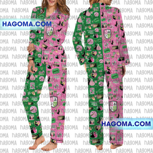 Wicked Changed For Good 2025 Christmas Holidays Satin Pajamas Set - Image 6