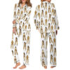DC3 Vegas Beyonce Print Cowboy Carter Tour Satin Pajamas Set