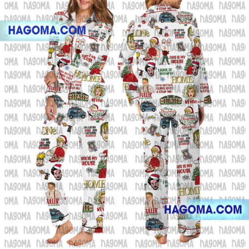 Home Alone Kevin Mccallister Satin Pajamas Set - Image 2