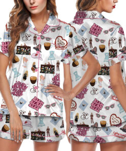 Sabrina Carpenter Satin Pajamas Set For Women