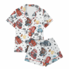 Lightning McQueen Tow Mater Satin Pajamas Set