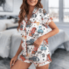 Lightning McQueen Tow Mater Satin Pajamas Set