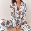 Lightning McQueen Tow Mater Satin Pajamas Set