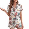 Lightning McQueen Tow Mater Satin Pajamas Set