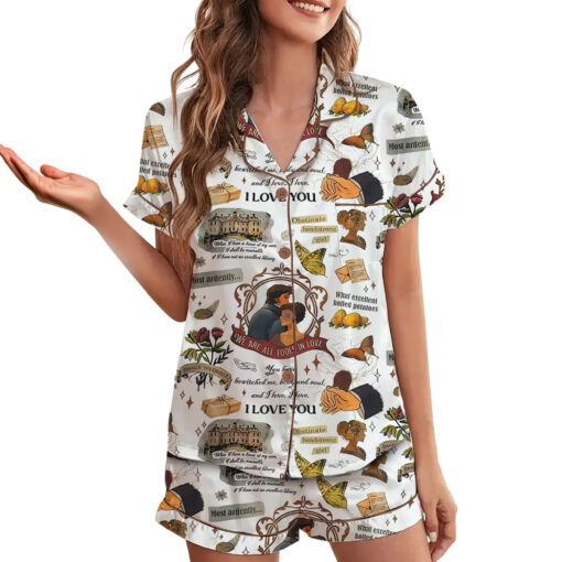 Sam And Olivia Satin Pajamas Set For Women - Image 3