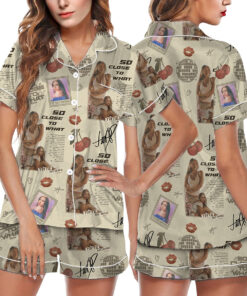 Tate Mcrae Satin Pajamas Set, Tate Mcrae Tour 2025, Tate McRae Think Later World Tour 2025 Satin Pajamas Set