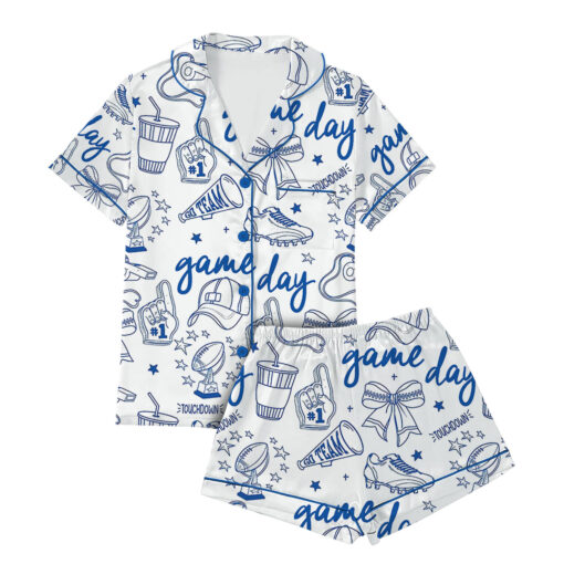 Gameday Loungewear Satin Pajamas Set - Image 3