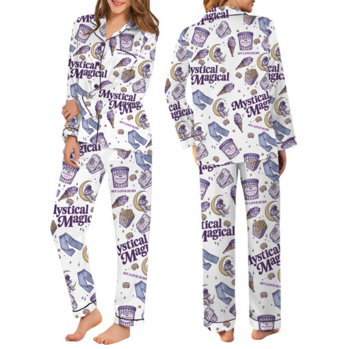 Mystical Magical Satin Pajamas Set - Image 8