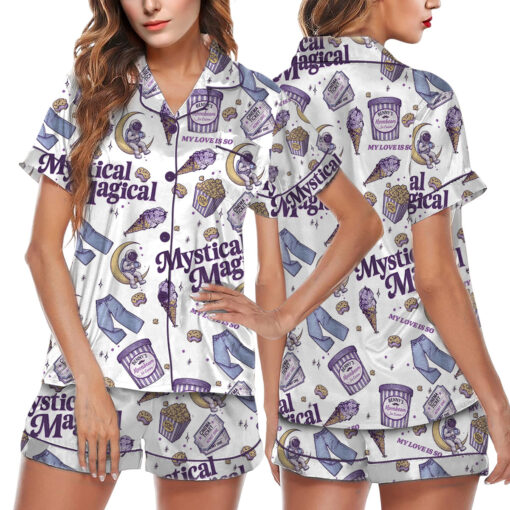 Mystical Magical Satin Pajamas Set - Image 5