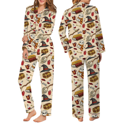 Harry Potter Satin Pajamas For Women - Image 6