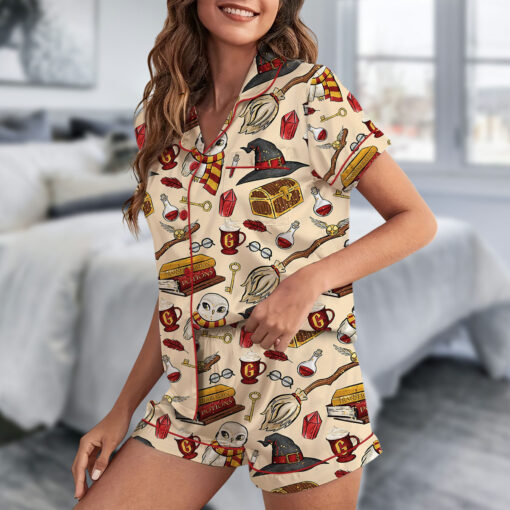 Harry Potter Satin Pajamas For Women - Image 4