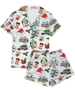 Alternative view of Griswold National Lampoonsv Satin Pajamas Set