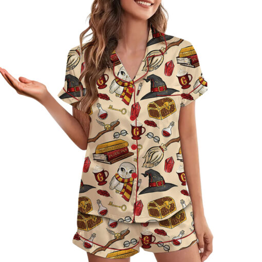 Harry Potter Satin Pajamas For Women - Image 2