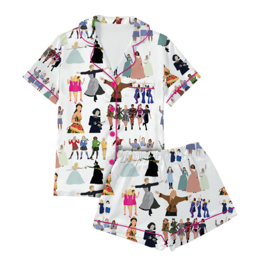 Broadway Musical Character Satin Pajamas Set - Image 3