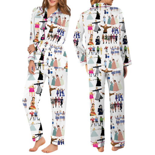 Broadway Musical Character Satin Pajamas Set - Image 6