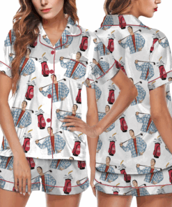 Happy Gilmore Satin Pajamas Set For Women
