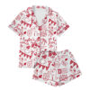 Go 87 Fiance Travis Satin Pajamas Set For Women
