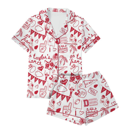 Go 87 Fiance Travis Satin Pajamas Set For Women