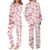 Go 87 Fiance Travis Satin Pajamas Set For Women