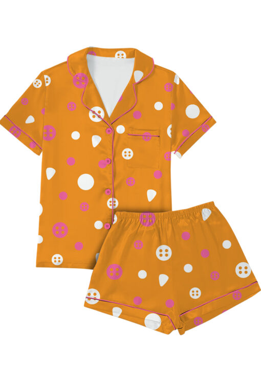 Coraline Movie Satin Pajamas Set