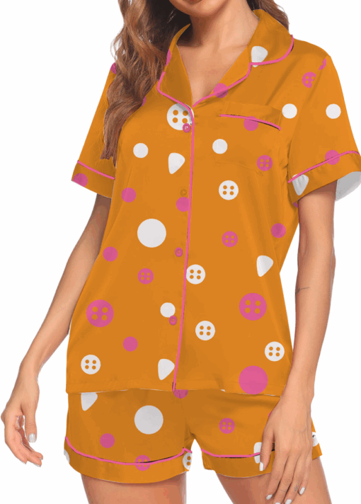 Coraline Movie Satin Pajamas Set