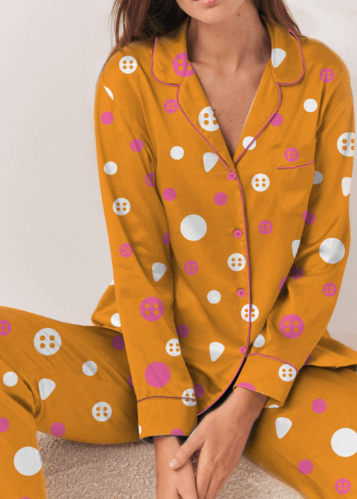 Coraline Movie Satin Pajamas Set