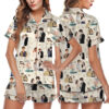 Pride Girls Silky Satin Pajama Set For Women