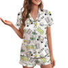 This Girls Got Drive Satin Pajamas Set For Women