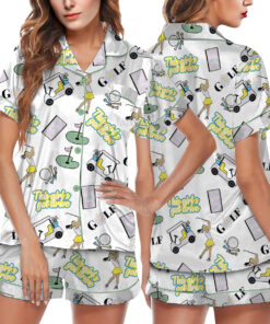 This Girls Got Drive Satin Pajamas Set For Women