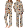 Gilmore Girls Satin Pajamas Set For Women