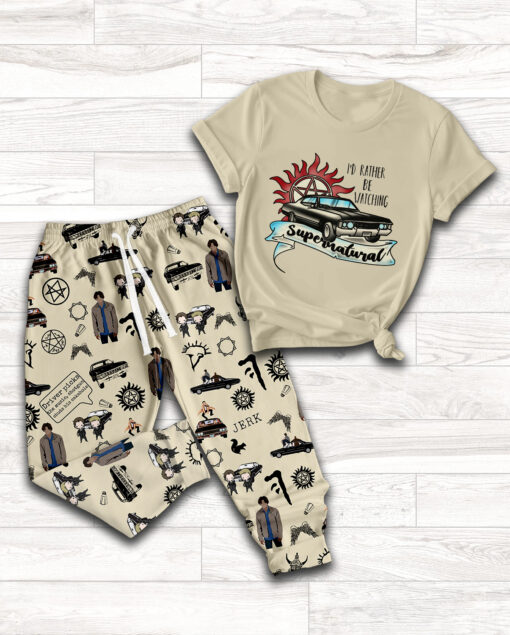 Supernatural Series Pajamas Set For Women
