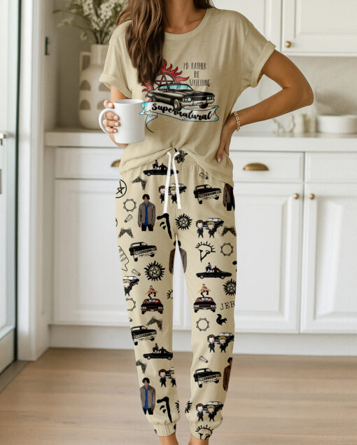 Supernatural Series Pajamas Set For Women