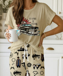 Supernatural Series Pajamas Set For Women