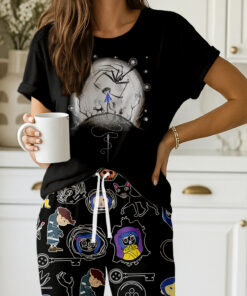 Coraline Movie Pajamas Set For Women