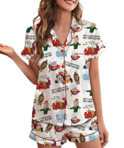 Friends TV Show Christmas Pajamas Set For Women