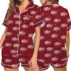 Dr Pepper Drink Satin Pajamas Set For Women