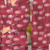 Dr Pepper Drink Satin Pajamas Set For Women