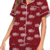 Dr Pepper Drink Satin Pajamas Set For Women