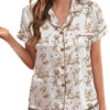 Dachshund Mom Satin Pajama Set For Women