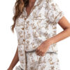 Dachshund Mom Satin Pajama Set For Women