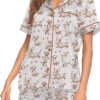 Dachshund Mom Satin Pajama Set For Women