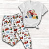 Friends Tv Series Christmas Satin Pajamas Set For Women