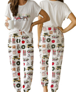Women's Christmas In New York Pajama Set