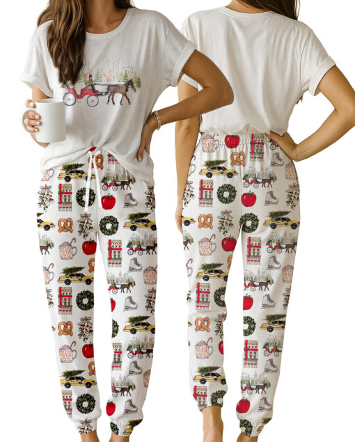 Women's Christmas In New York Pajama Set
