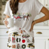 Women's Christmas In New York Pajama Set