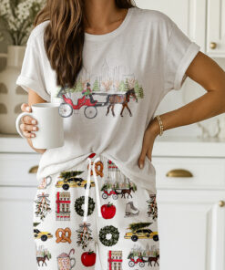 Women's Christmas In New York Pajama Set