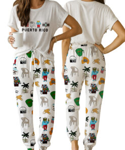Baile Inolvidable Puerto Rico Casual Pajama Set For Women