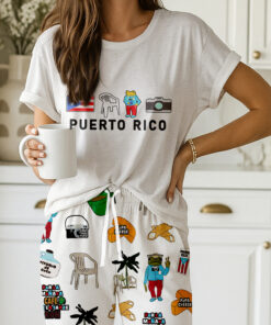 Baile Inolvidable Puerto Rico Casual Pajama Set For Women