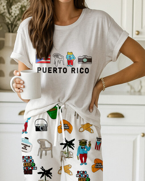 Baile Inolvidable Puerto Rico Casual Pajama Set For Women