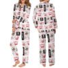 Tampa Bay Football Satin Pajamas Set For Women